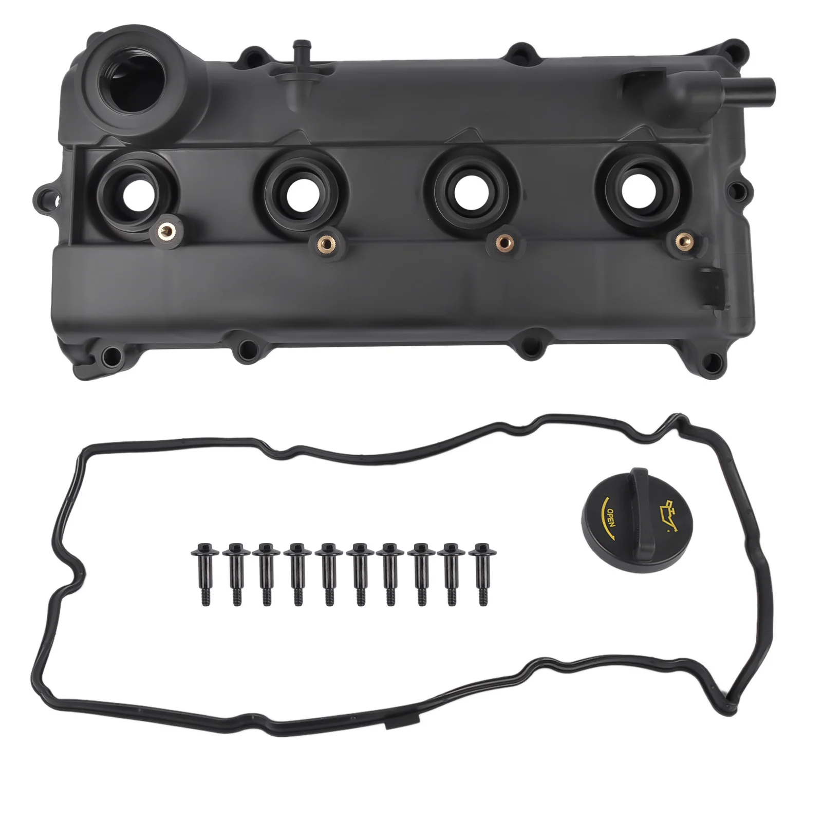 AP02 Valve Cover with Gasket for Nissan X-trail Wingroad Presage Serena QR25DE QR20DE 13264-8H300