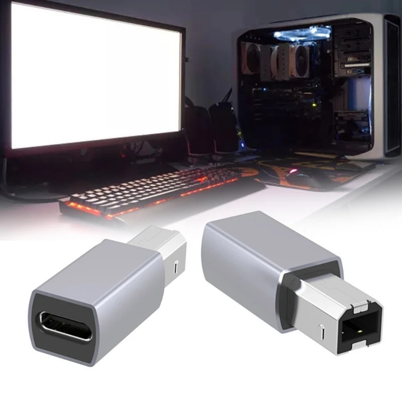 Адаптер USB C на USB USB Type C «мама» на USB «папа» Конвертер USB C на USB 2.0 адаптер синхронизации данных для принтера