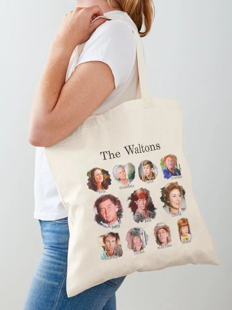 

The Waltons Tote Bag Canvas stote bag canvas tote bags Handbags women tote bag canvas