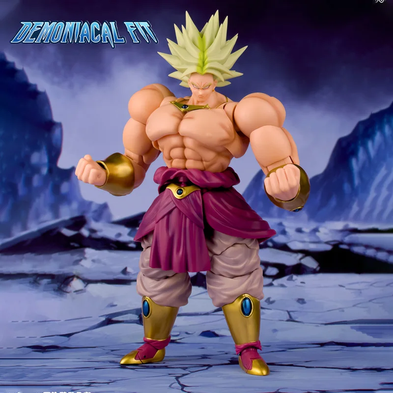متوفر في المخزون شيطاني صالح برولي عمل الشكل لعبة دراغون بول الأسطوري Berserker 2.0 أرقام برولي تمثال SHF تحصيل لعبة مجسمة