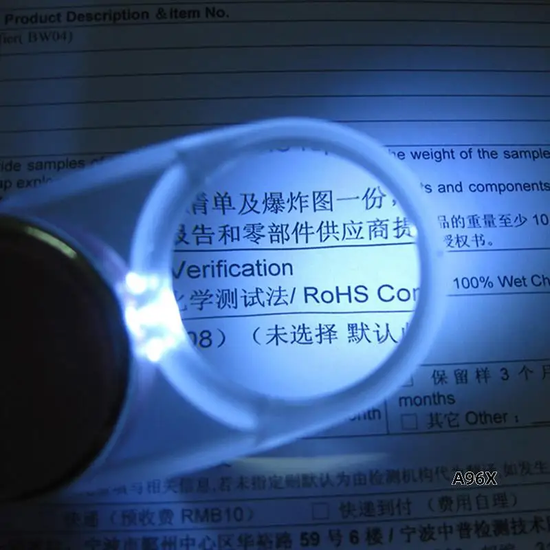 

Портативное складное вращающееся светодиодное увеличительное стекло с 3,5 цифрами высокого разрешения для чтения и оценки ювелирных изделий для пожилых людей