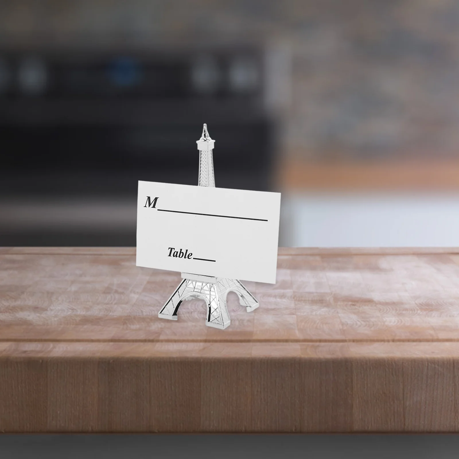 Eiffel Tower Photo Holder Paper Clip Business Card Holders Picture Clips Table Number Memo