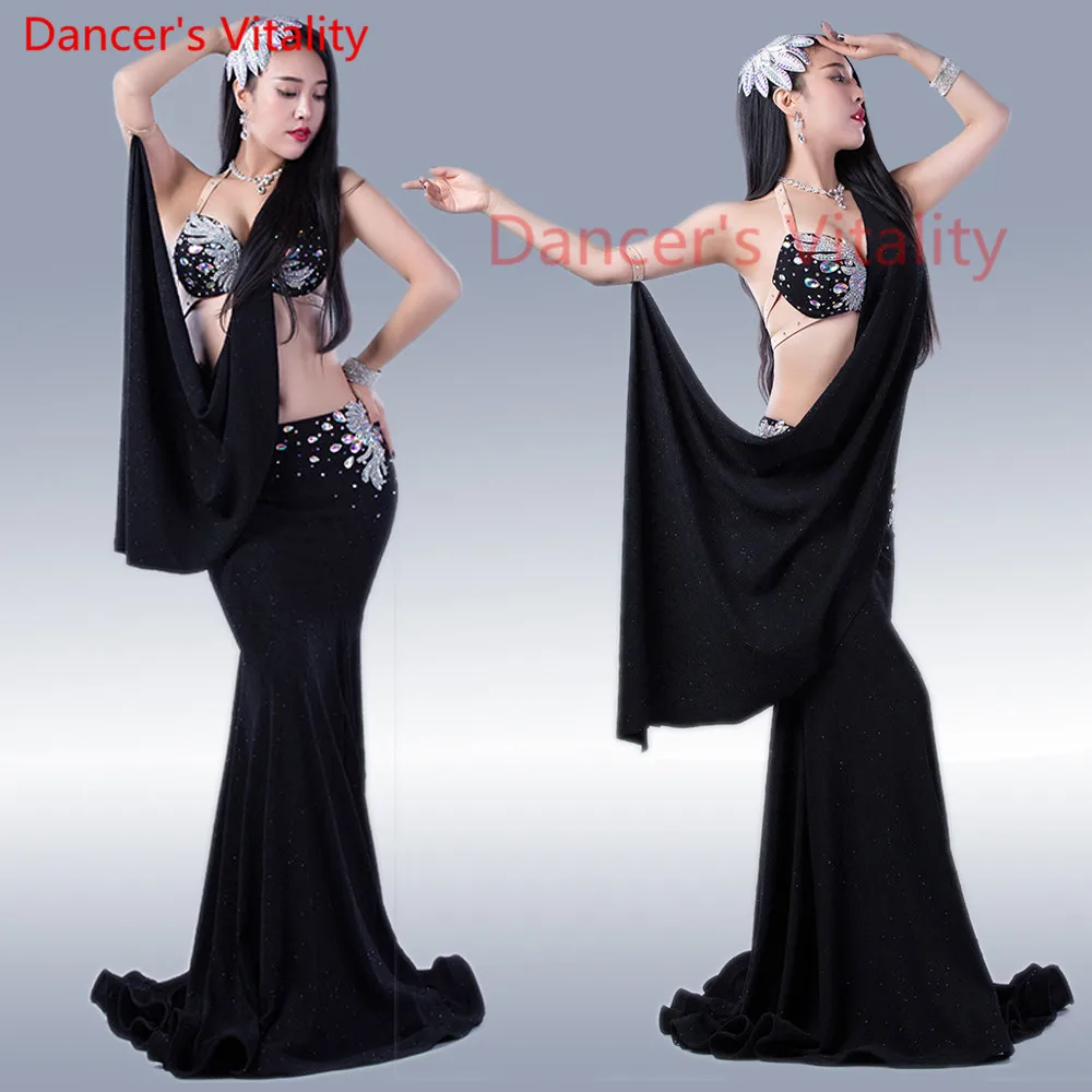 

Belly Dance Performance Clothing Dress for Women Customsized Baladi Shaabi Saidi Competiton Costume Child Belly Dancing Outfit