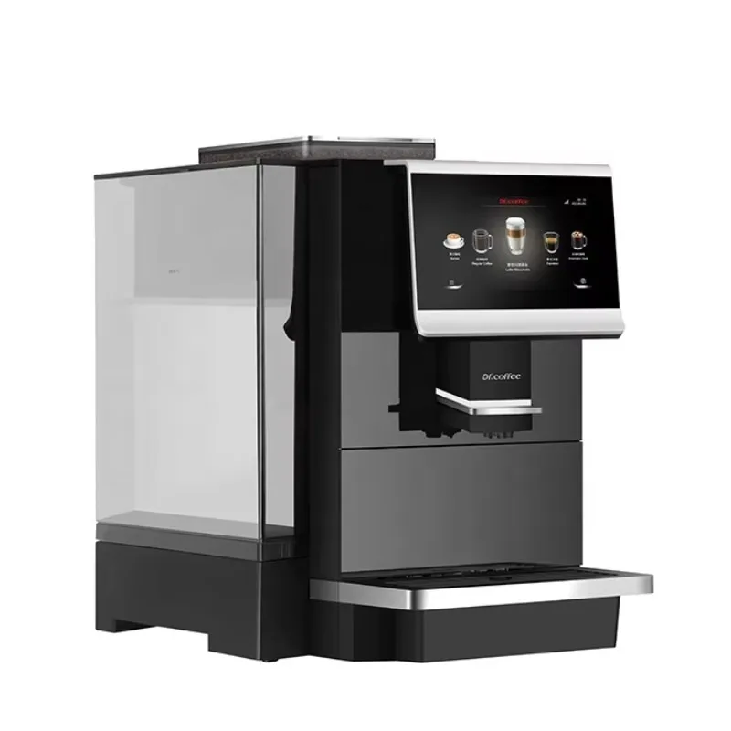 Touch Screen Bean to Cup Espresso Machine Grinder Self-Cleaning Home Use