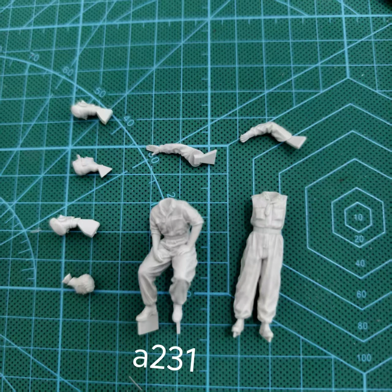 1/35 レジンモデルフィギュア GK、未組立・未塗装キット - Model Kit Fantasy のレビューと価格
