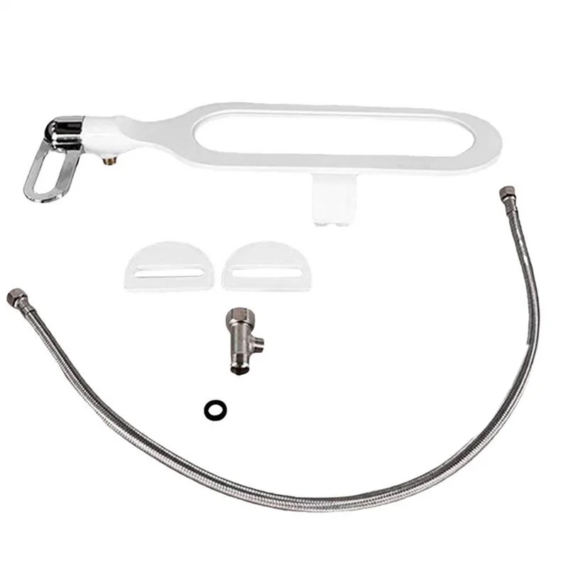 

B84B-Насадка для унитаза для ванной комнаты, отеля, умный унитаз-биде, неэлектрический самоочищающийся инструмент для биде с регулируемым давлением