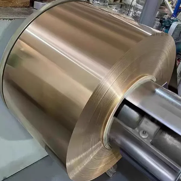 

C5191 Phosphor Bronze Copper Bar Strip C5210 Phosphor Bronze Foil Sheet Precision Custom Slitting 1000mm Length