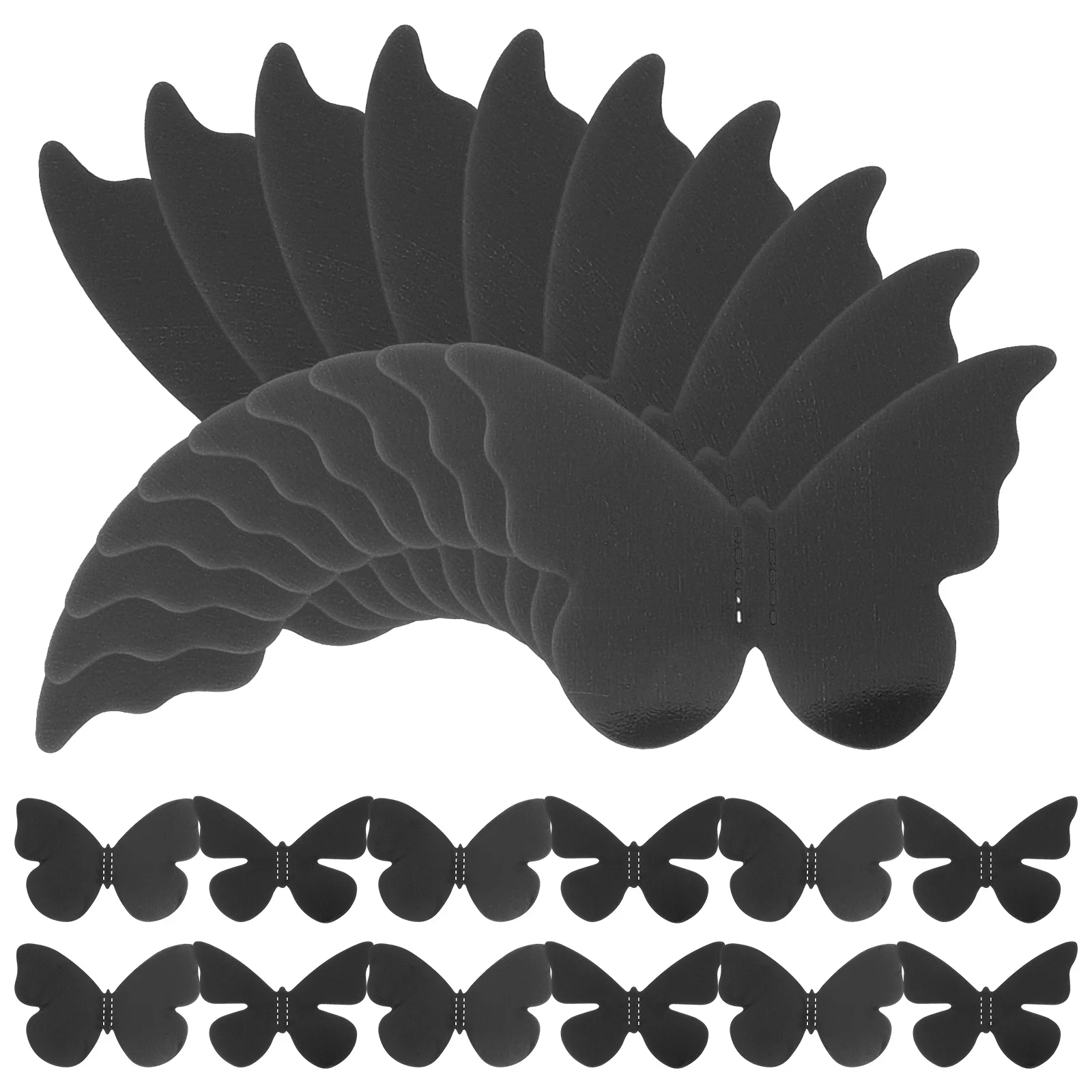 

18 Pcs Butterfly Wall Decoration Decals Decorations Cake Halloween Butterflies Decorative Stickers The Pet Man