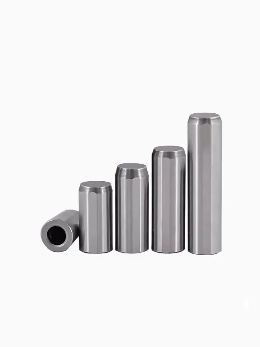 Precision Exhaust Hole Flat Head Internal Thread Cylindrical Pin h7 Negative Tolerance Breathable Hole Positioning Pin M6M8M10