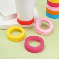 Silicone Thermos Cup Coasters Non-Slip Durable Table Mats Round Insulation Cup Mat Anti-fall Water Drink Bottle Pad Kitchen tool