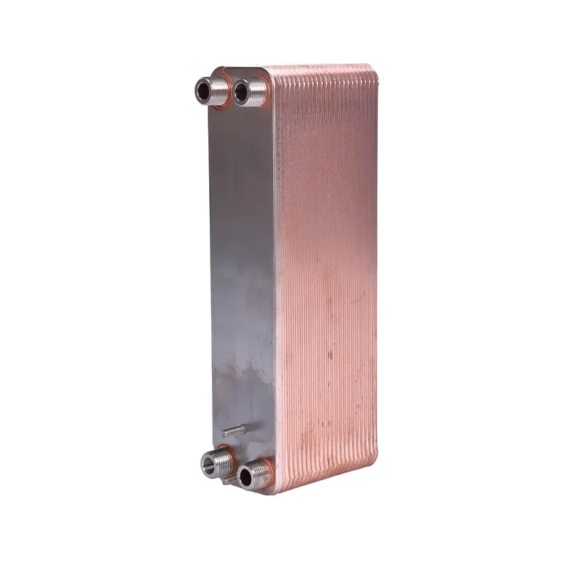 Stainless Steel Brazed Plate Heat Exchanger for Chiller HVAC Liquid-to-Water Cooling