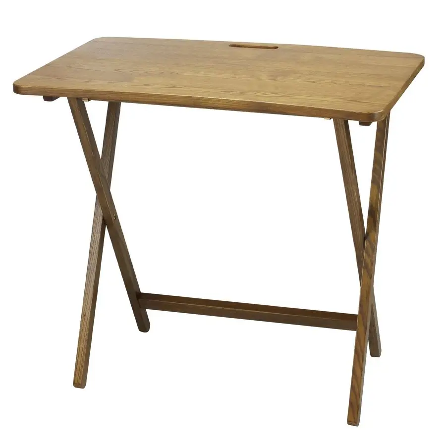 

Products Company Arizona Folding Table with Solid Red Oak,Warm Brown