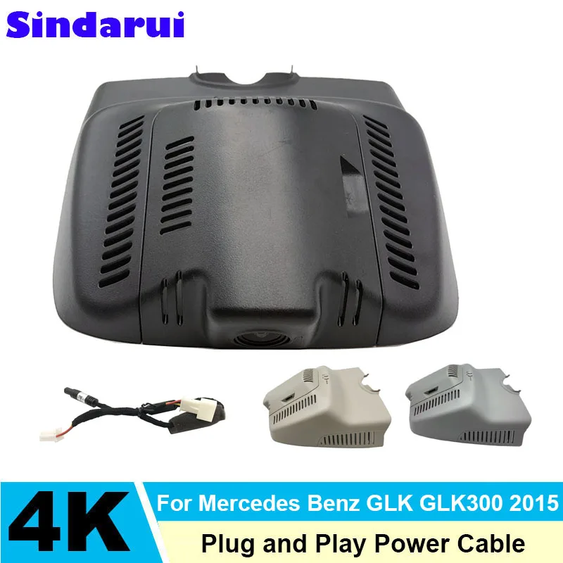 

4K HD 2160P Новый автомобильный видеорегистратор Plug and Play WIFi для Mercedes Benz GLK Deluxe GLK300 2010 2012 2013 2014 2015 (X204)