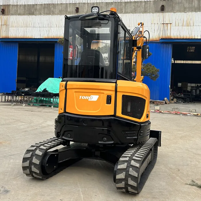 TOHO Mini EPA Engine 4.0 Ton Crawler Micro Digger Hydraulic Farm Small Excavator For Sale