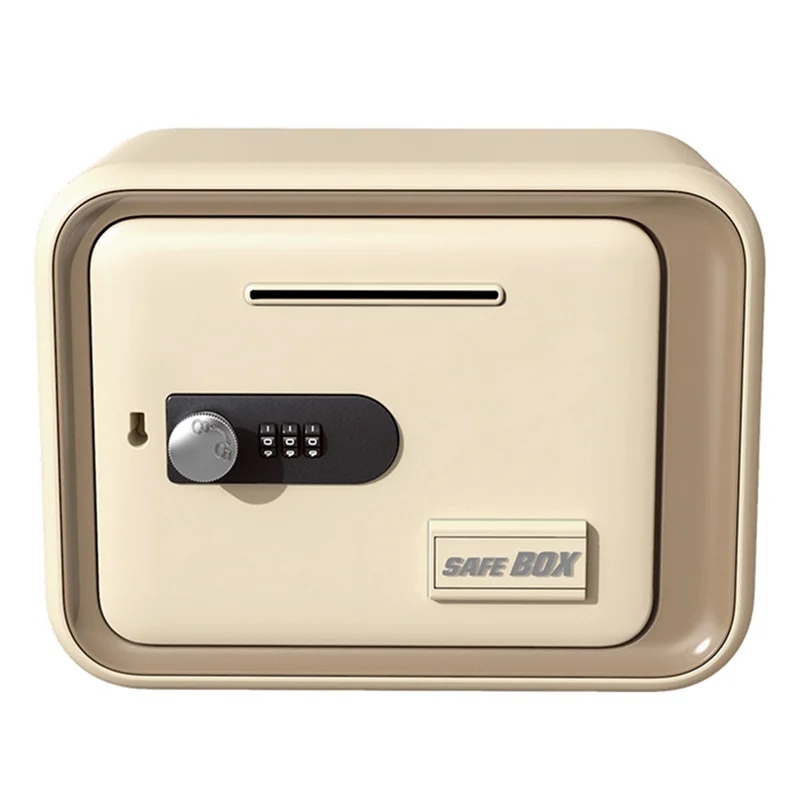 B97A-Deposit And Withdraw Machine Password Lock Safe, Children' S Adult Gift, Household Small Coin Piggy Bank Money Box