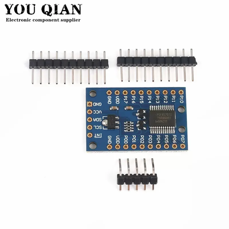 Módulo de Expansão PCF8575 IO, I2C a 16IO, Circuitos Integrados para Arduino