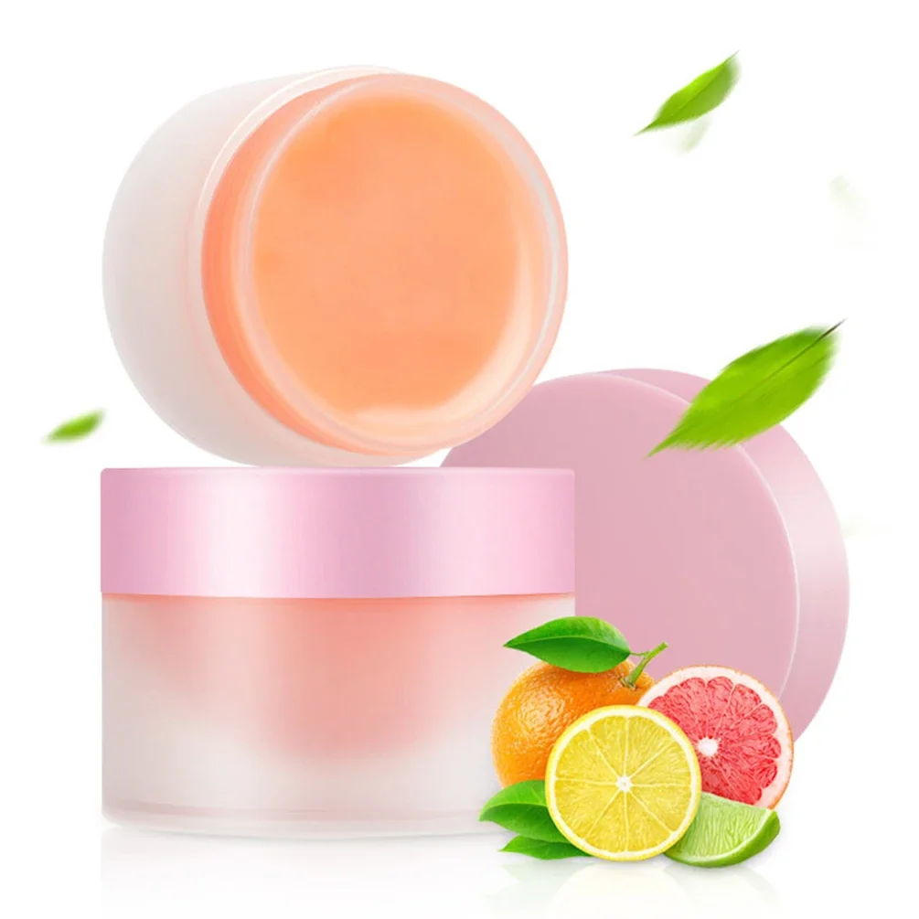 

Private Label Scrub Makeup Remover Custom Bulk Logo Strong Cleansing Face Eyes and Lips Used Grapefruit Lemon Essence