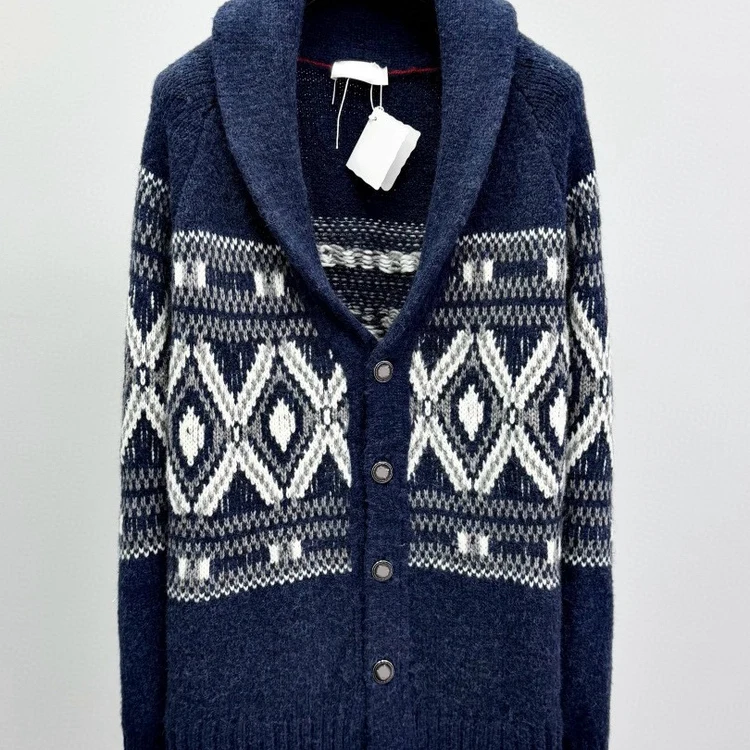 

BC Italian Lapel Knitted Holiday Jacket