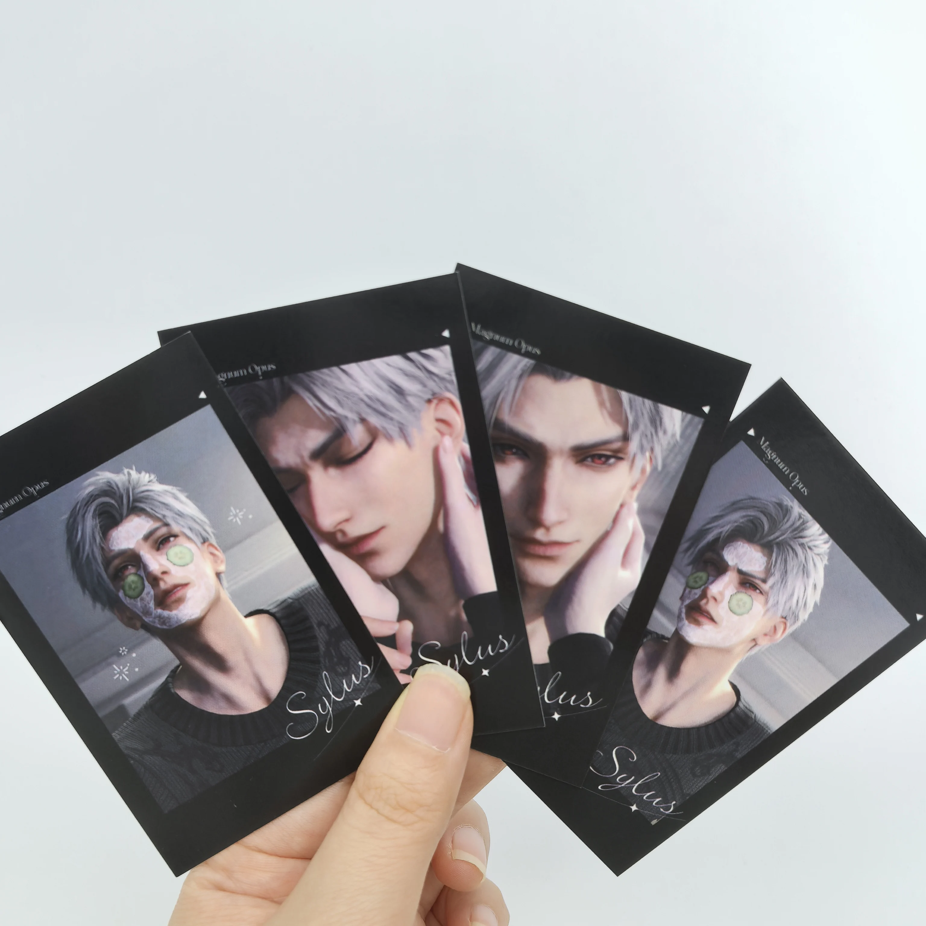 1Set Game Love and Deepspace Sylus Selfie Card Postcard Office Bookmark Game Peripheral Collection Card Girl's Christmas Gift