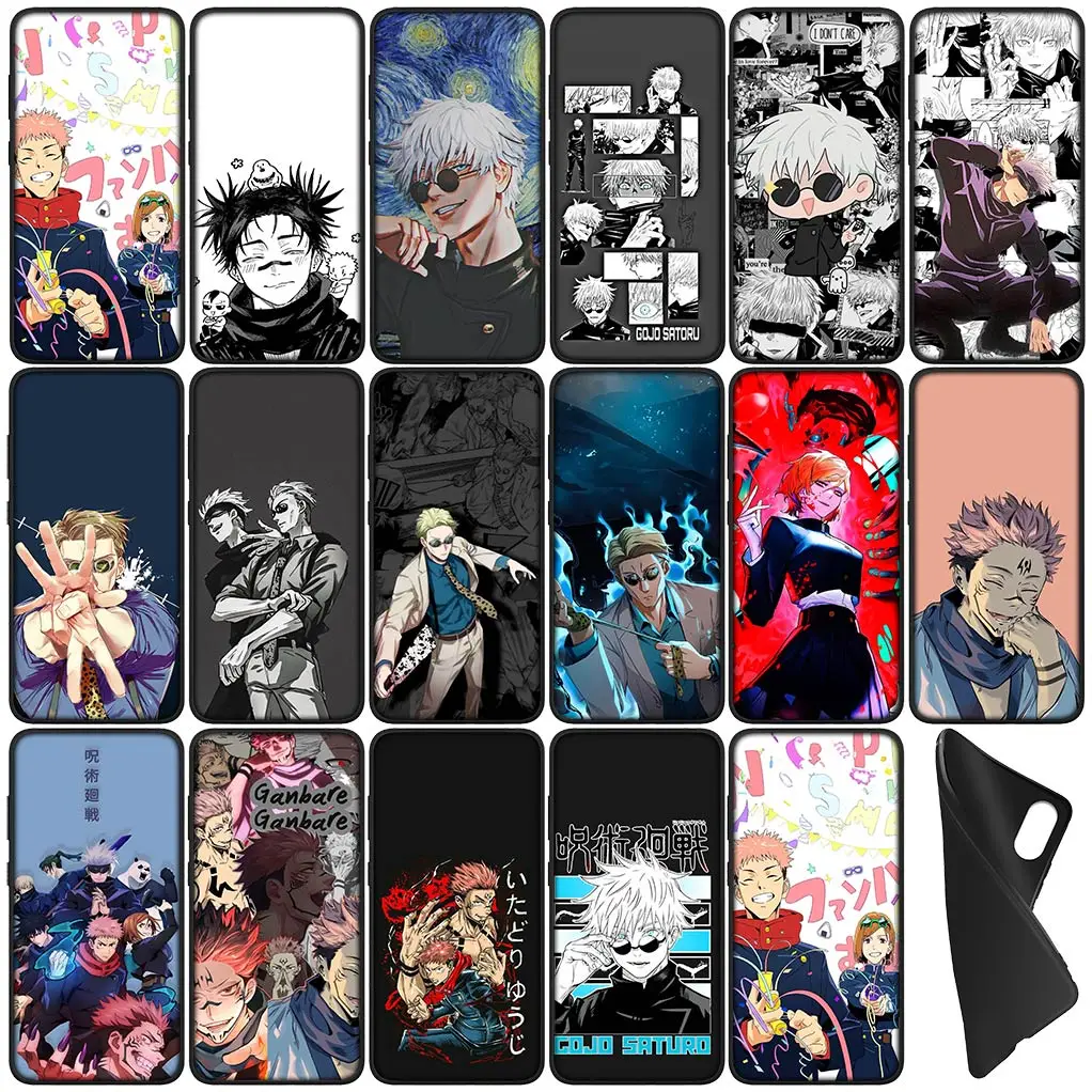 Kento Nanami Jujutsus Gojo Satoru Kaisens Sukuna Cover for Samsung Galaxy Note 20 Ultra 10 8 9 S10 Lite S9 A6 A8 Plus A9 Case