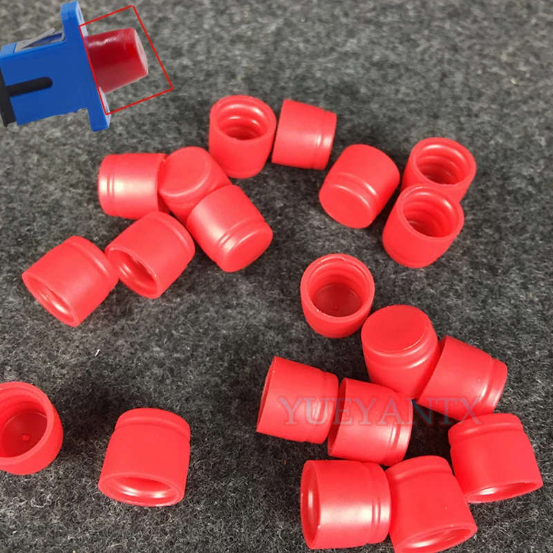 

1000PCS FC dust cap for fiber optic adapter dust cover dust cap FC protective cover for ftth coupler