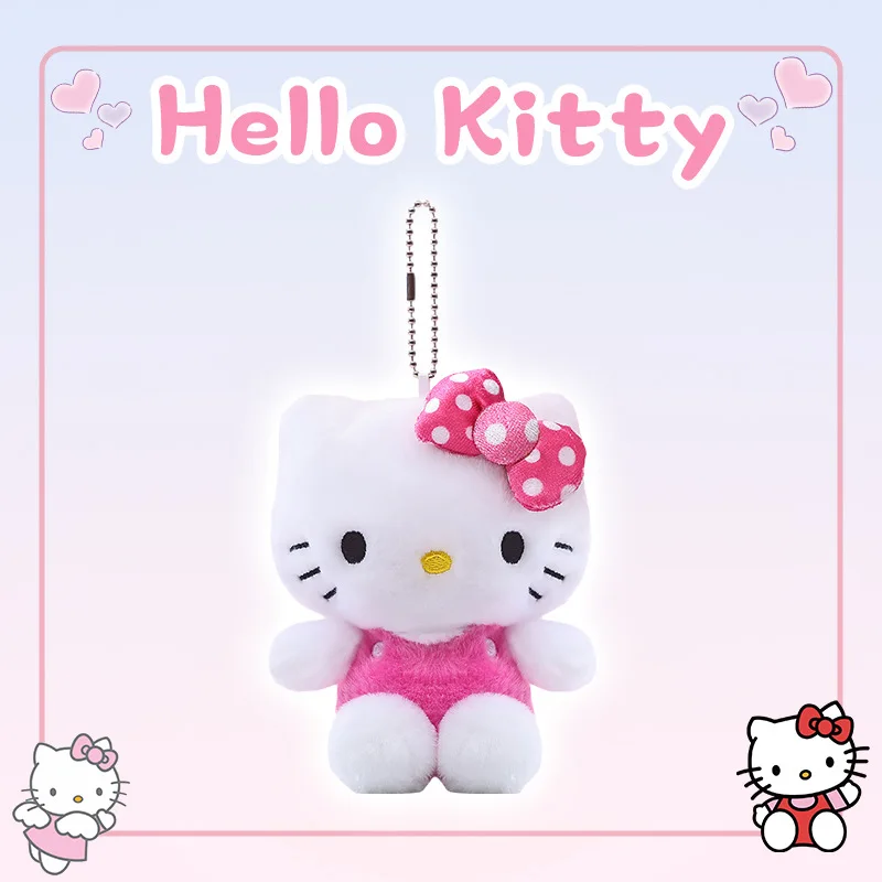 Kawaii Hello Kitty knuffel sleutelhanger rugzak hanger cartoon schattig student cadeau