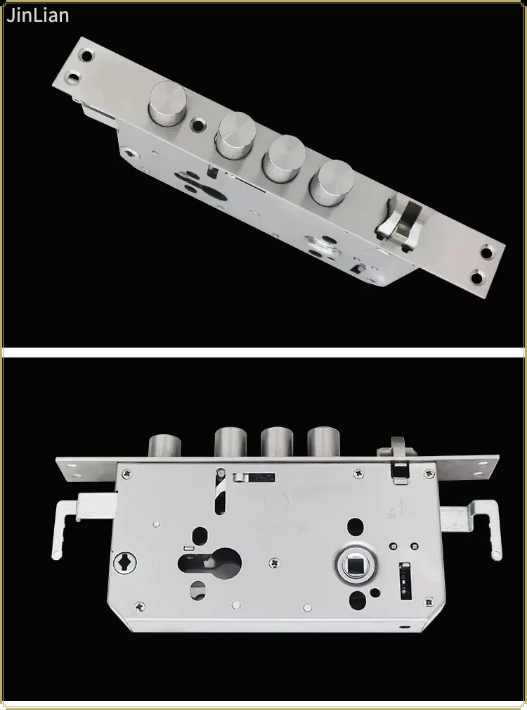 1Sets Mechanical Lock Body for Anti-theft Door Lock Engineering 24 * 240 Square Head 30 * 240 Cylindrical Lock Body