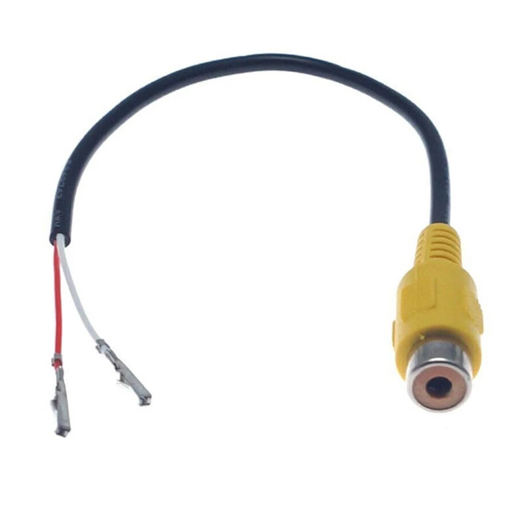 1PC Car Reverse Camera Input Cable For Ford For 2 For 3 For Focus For Fiesta Rear View Backup Camera Cable Harness Accessories