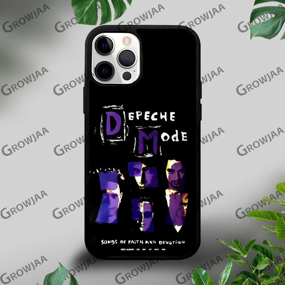 Classic D-Depeches M-Modes Phone Case For iPhone 16 15 14 13 12 11 Pro Xs Max Mini Plus Celulares Hard Funda