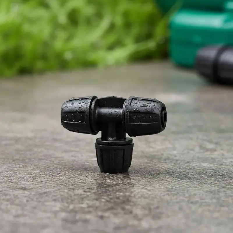 Drip Irrigation Fittings 1 2 Inch PE Pipe 3 4 6 Way Connector Robust Leakproof Garden Watering Accessories Set