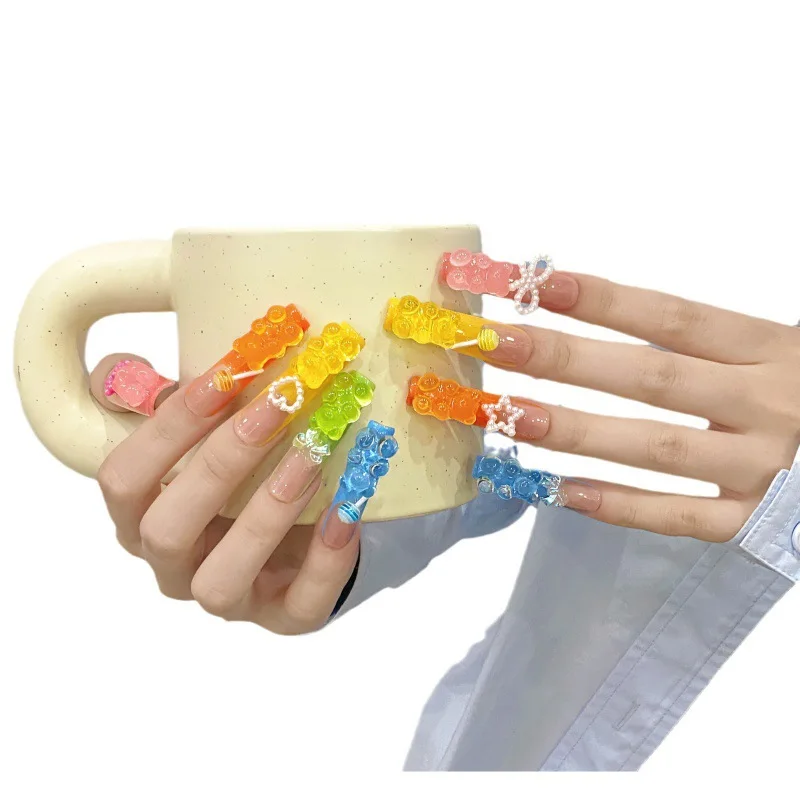 

Носимый дизайн ногтей ручной работы Ins Sle Tips Накладные ногти Трансграничное издание Украшения для ногтей из материкового Китая