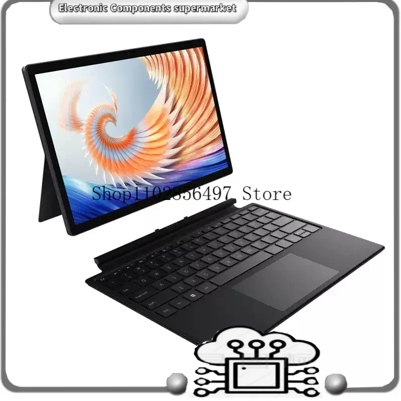 

New Keyboard for Xiaomi Book S 12.4'' Tablet 2-in-1 Magnetic Keyboard and Back Cover Drop Protection
