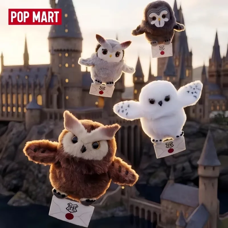 Genuine POP MART × GONG Harry Potter Owl Cute Keychain Blind Box – Hedwig Surprise Festival Collectible Ornament Gift For Fans view 2