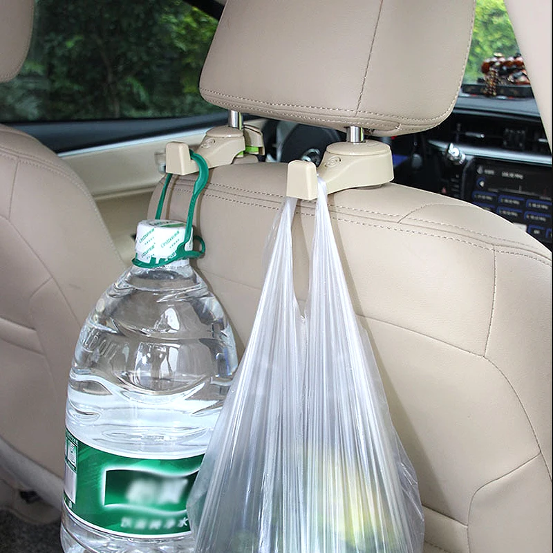 Auto Sitz Zurück Haken Kopfstütze Versteckte Halterung Auto Fahrzeug Rücksitz Organizer Auto Zubehör Hängen Haken Lagerung Aufhänger Universal – Detail 6