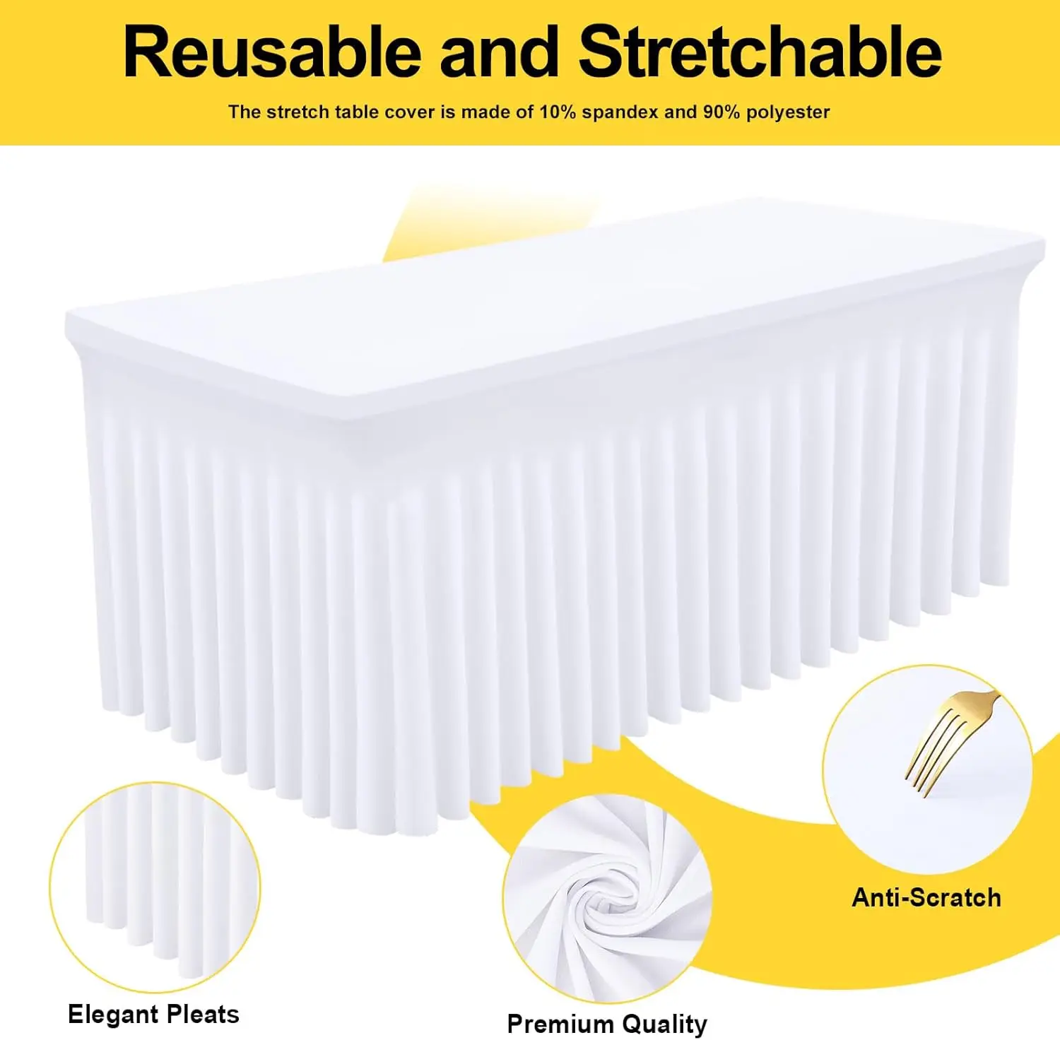 Thumbnail 4 - #34 Table Skirts List of Top Picks