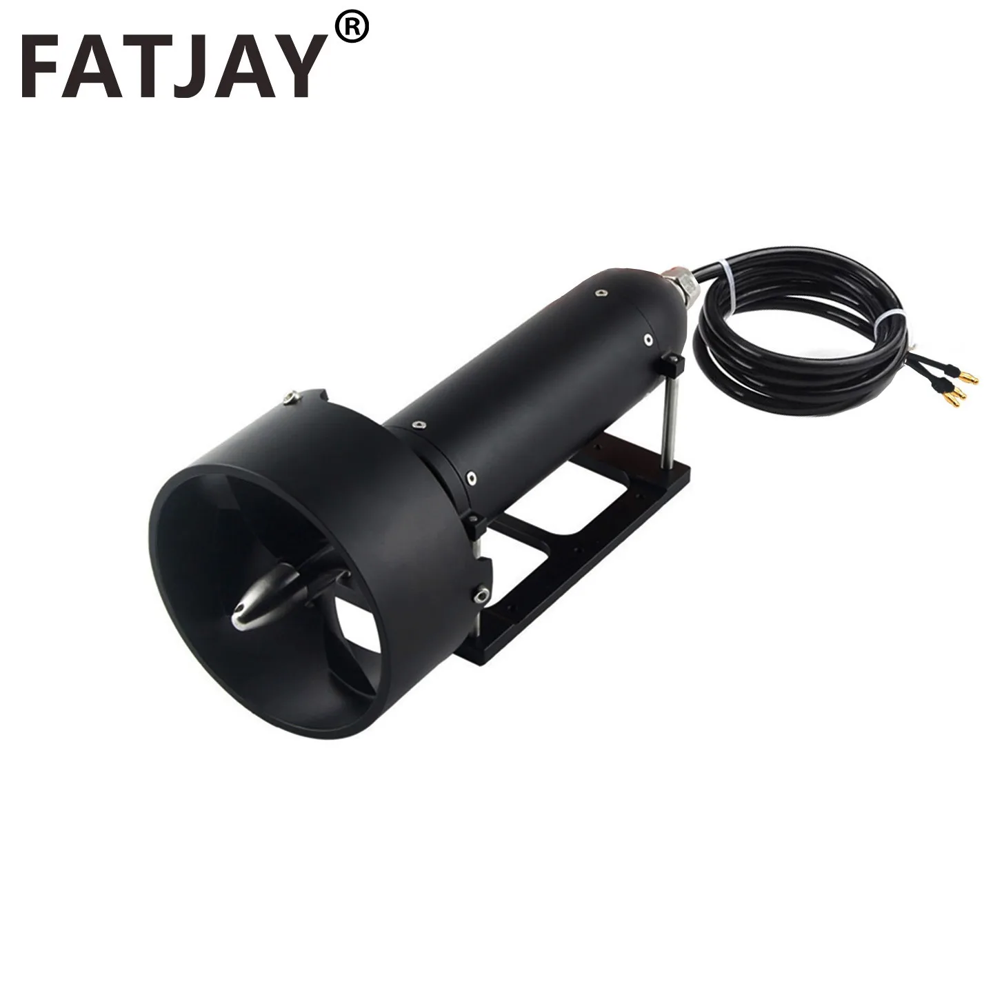 

IPX8 100m FATJAY KYI-15T-Z 24V 48V Underwater Thruster 30KG Thrust Waterproof Brushless Motor for E-surfboard Skateboard RC Boat