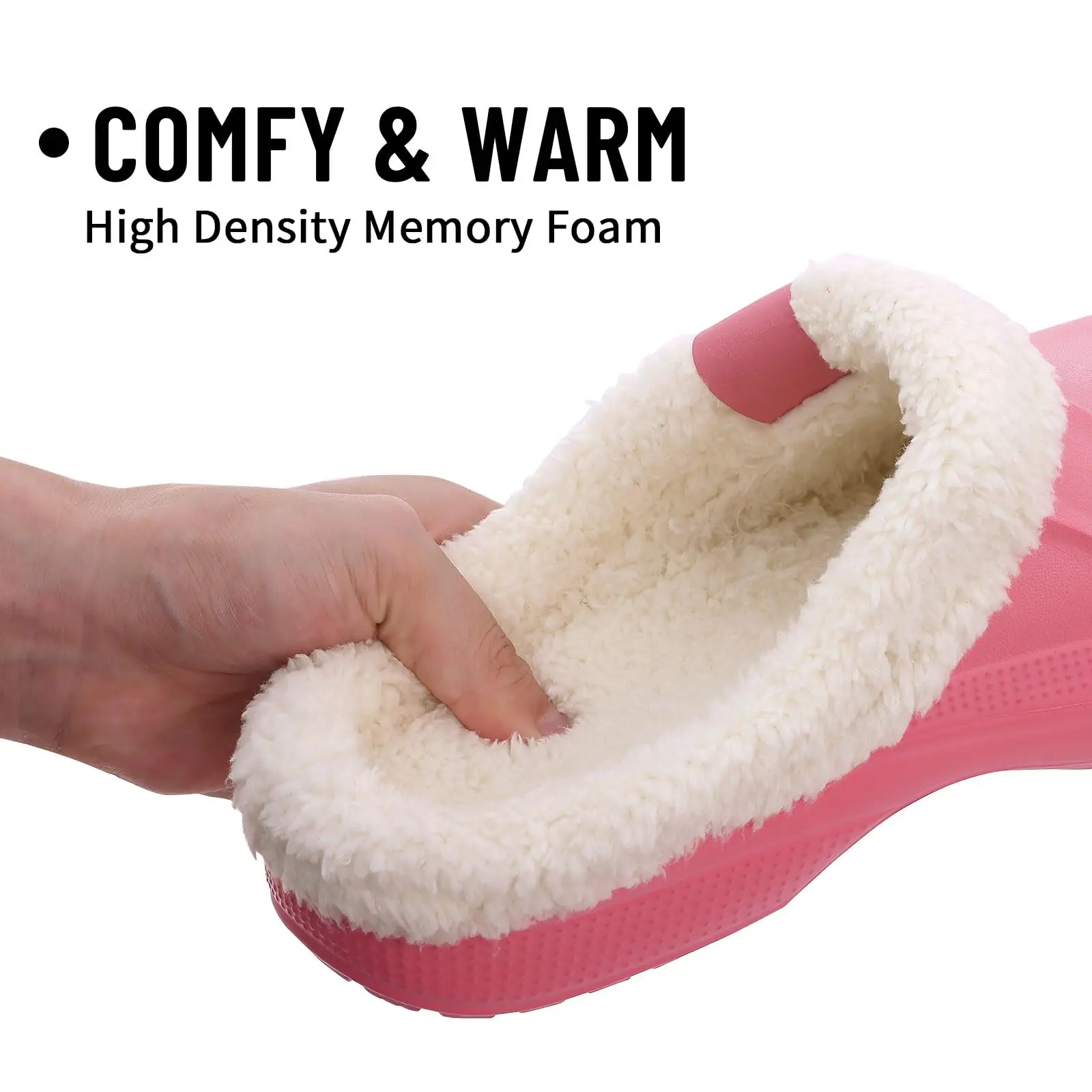 Kidmi Casual Women Shoes EVA Clogs House Shoes  Indoor Soft Fur Men Slippers 2024 Outdoor Warterproof Garden Shoes For Women