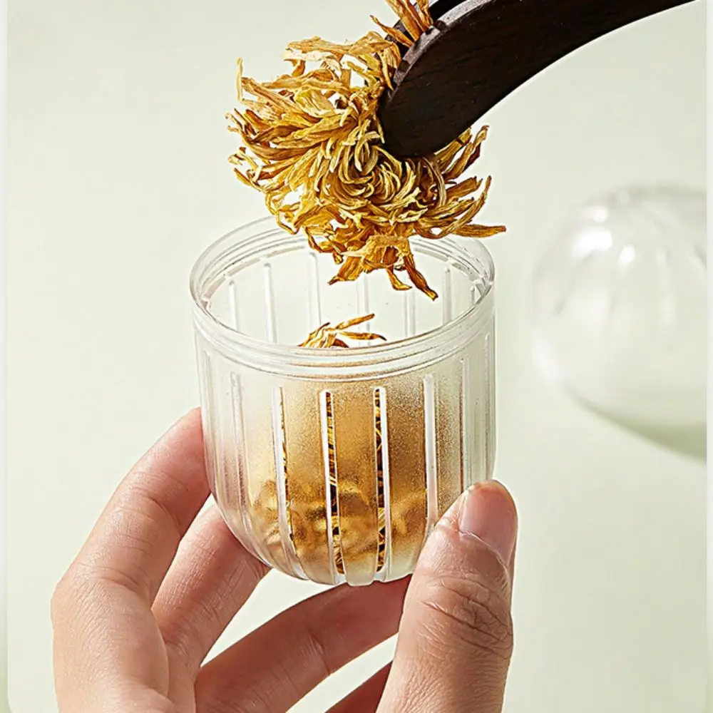 

3pcs Tea Dispenser Plastic Tea Maker Ball Portable Small Tea Strainer Safe Transparent Tea Barrier Filter Home