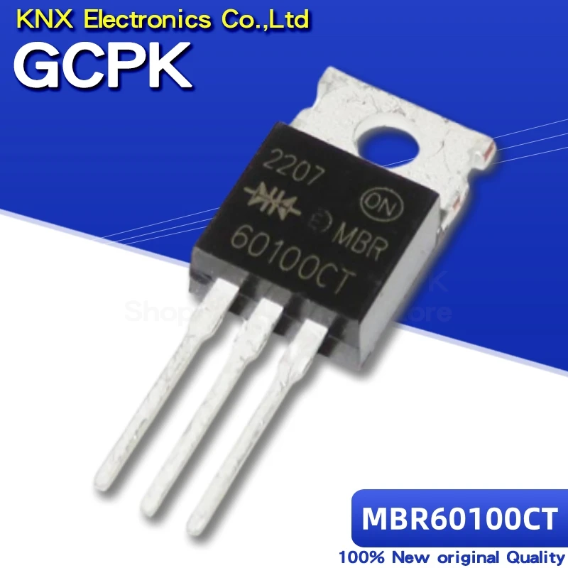 5pcs MBR60100CT TO220 MBR60100 TO-220 60100CT 60100C Schottky diode 60A 100V original