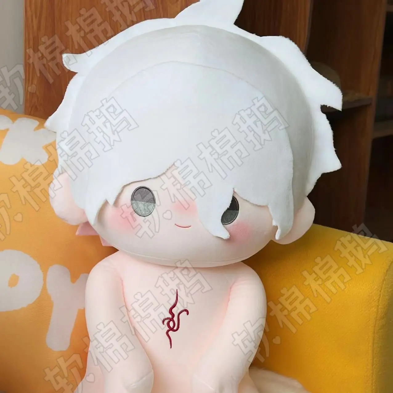 2025 New Anime Danganronpa Nagito Komaeda Cosplay 40CM Cute Cotton Plushie Figure Stuffed Pillows Christmas Gifts Boys Girls