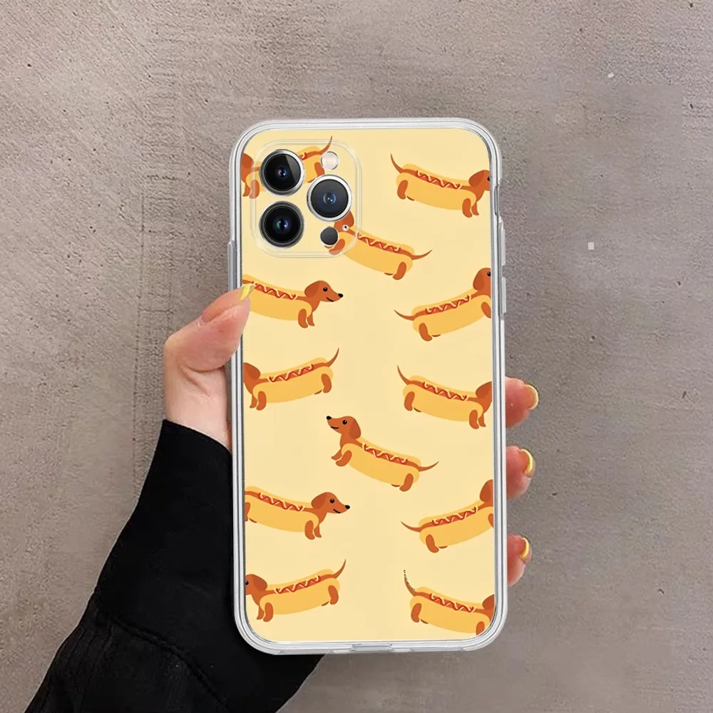 Dachshund Dog Phone Case For iPhone 14 11 12 13 Mini Pro XS Max Cover 6 7 8 Plus X XR SE 2020 Funda Shell