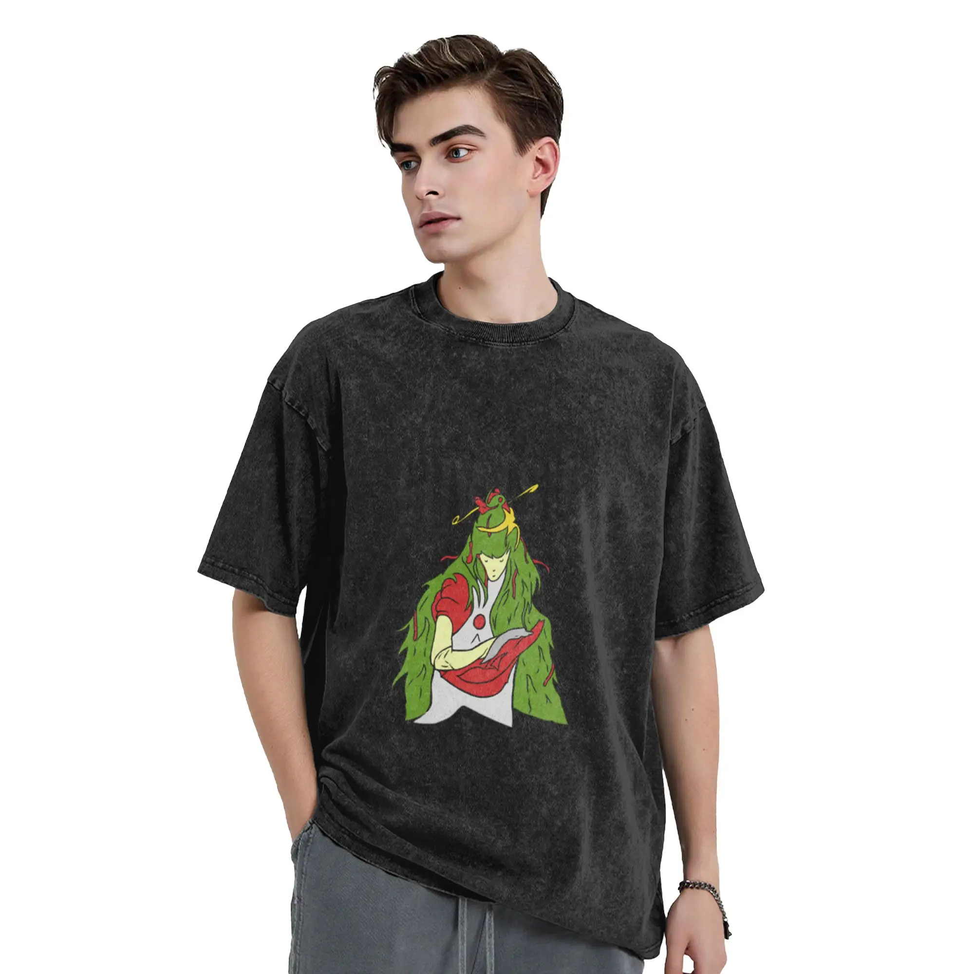 Luv  SIC  Nujabes Unique Comfort A T-Shirt Oversized Short Sleeve Men's Women's Cotton Tees Tops