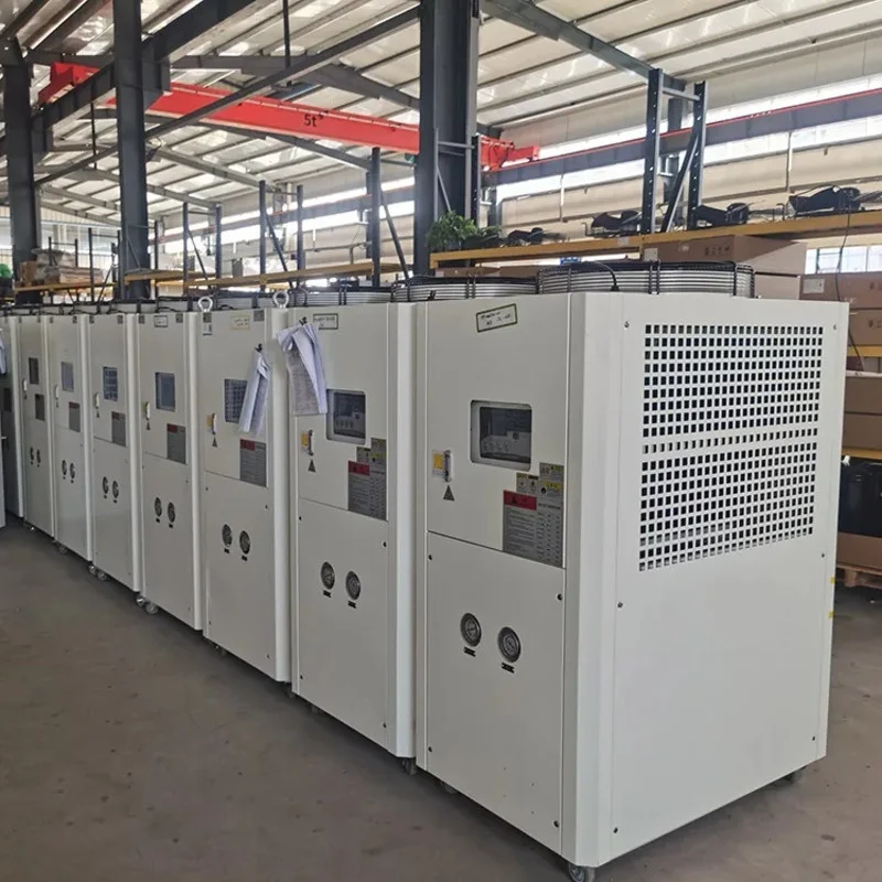 Professional  Cooling Fast Running Stable Screw Water-cooled Type Laboratory Specific Injection Molding Industry Chiller Unit
