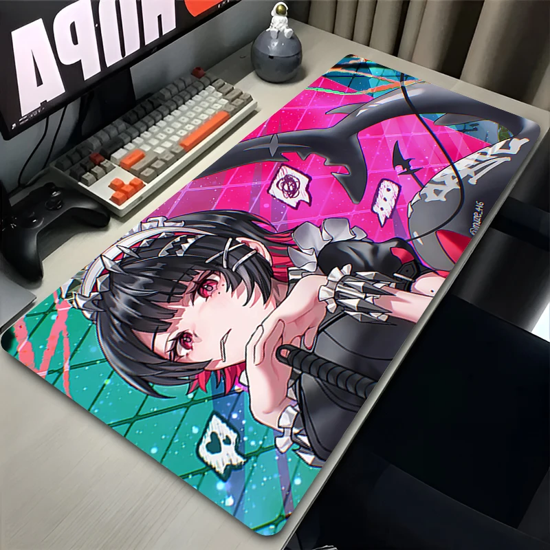 

kawaii Desk Mat Z-zenless Zone Zero Ellen Joe Popular Gaming Mouse Pad Non-Slip Computer Keyboard Pad HD Print Extended Mousepad