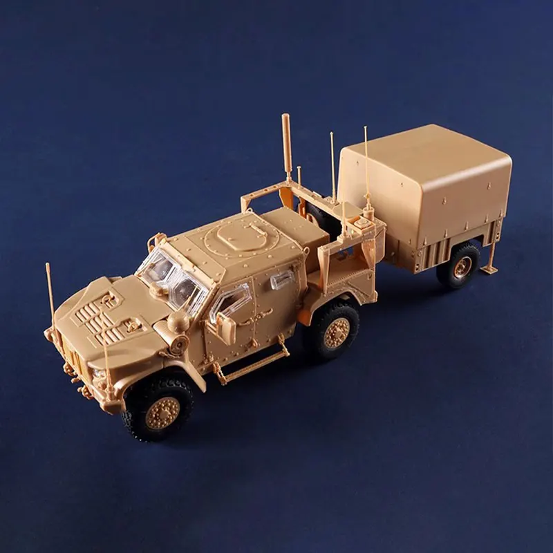 Small Hand 1/35 American M1280 Light Armored Vehicle+M1101 Trailer 63568 Military Peripheral Assembly Model Toy