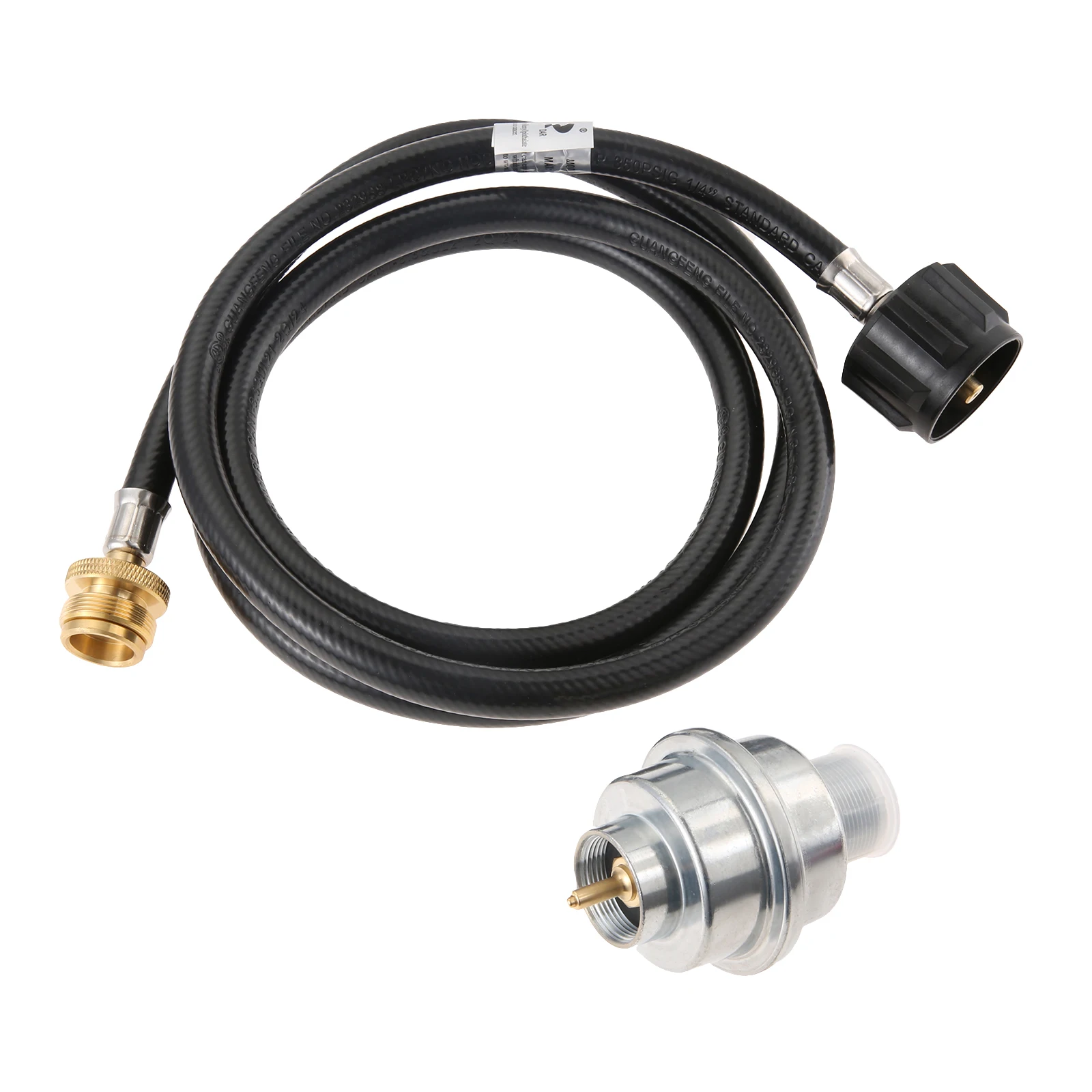 

1Pc Propane Fuel Filter F273699 with 6FT Filter Hose Compatible with heater Buddy Series Heaters Connect QCC1/Type1 Adapter