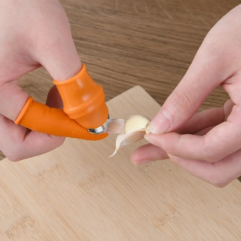 Thumb Cutter Gardening Tools Pruning Shears Garden Picking Plant Vegetables Separator Finger Tool Multifunction Kitchen Cutter