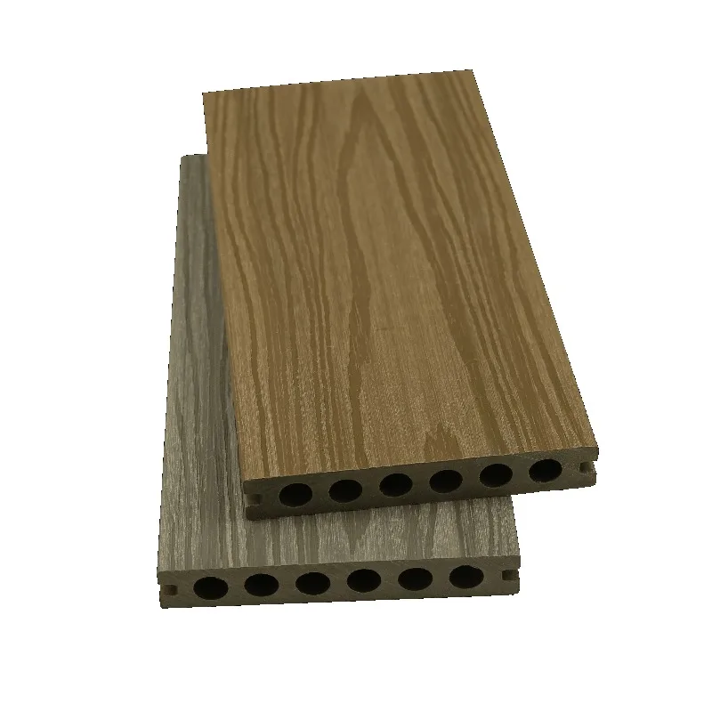 نسخة مخصصة من الرصيف البلاستيكي الخشبي العتيق الحديث وشرفة مركبة من الخشب والبلاستيك المسطح المتين عالي الدقة #1