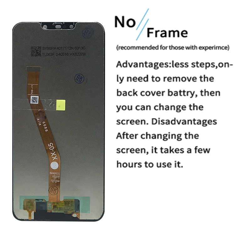 For HUAWEI Nova 3i 6.3\'\'For P Smart Plus 2018 INE-LX1 LX2 AL00 LCD Display Touch Screen Digitizer Assembly Replacement