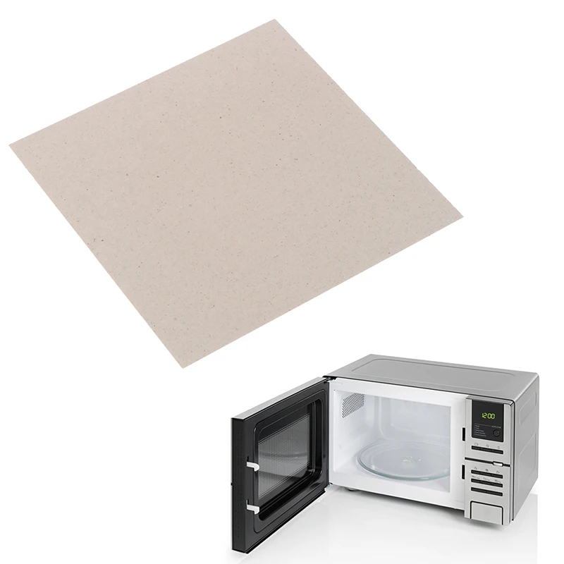 5pcs 13*13cm Thick Microwave Oven Toaster Mica Plates Silicone Resin Sheets Microwave Oven Repairing Part